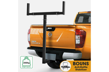 2" Hitch Mount Truck Bed Extender 200KG Load Capacity