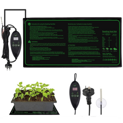 Seedling Heat Mat Plant Heated Pad 25x50CM