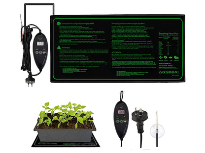 Seedling Heat Mat Plant Heated Pad 25x50CM