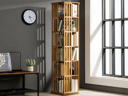 Display Bookshelf Rotable