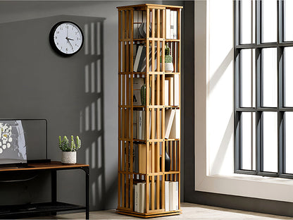 Display Bookshelf Rotable