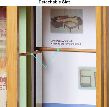 Display Bookshelf Rotable