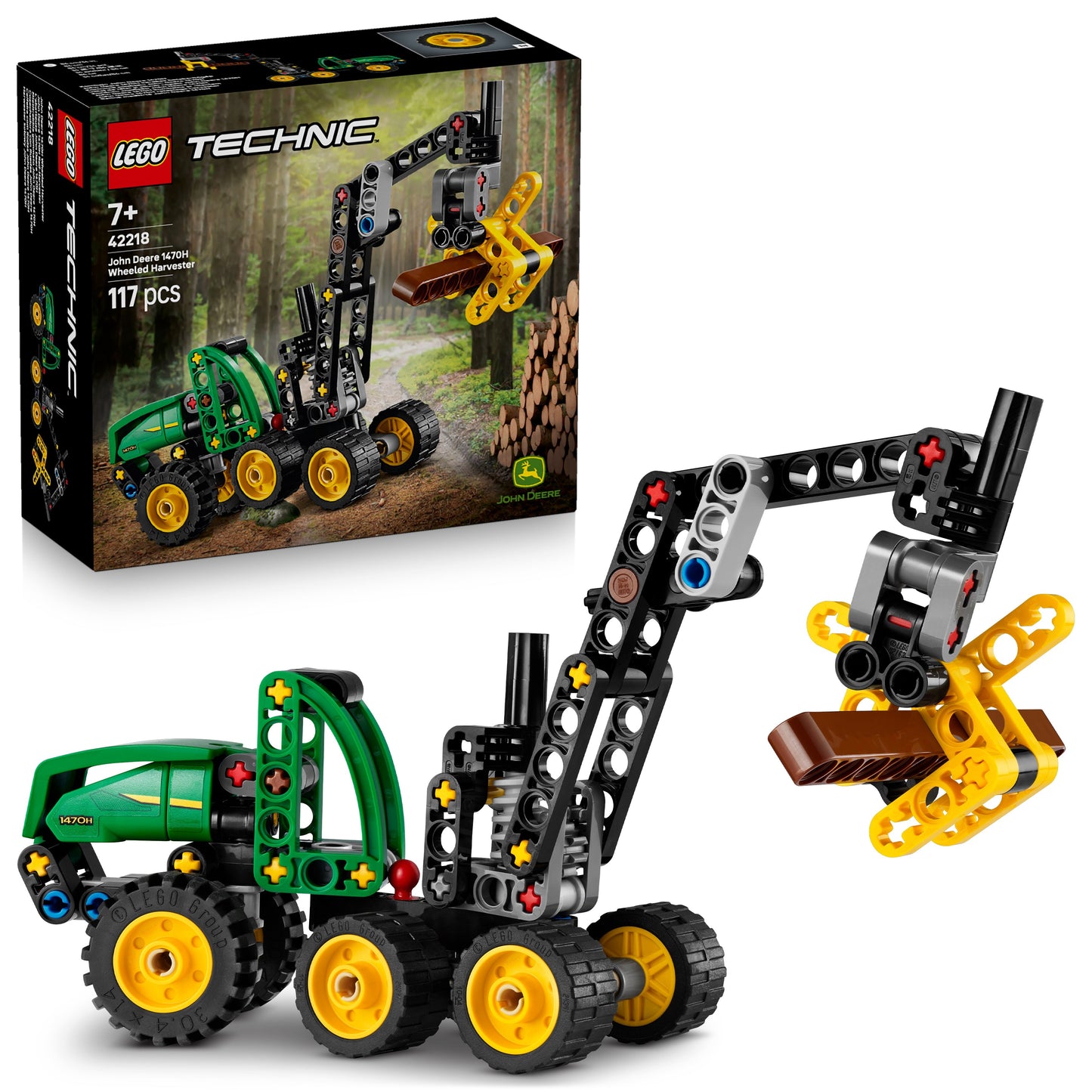 LEGO Technic: John Deere 1470H Wheeled Harvester (42218)