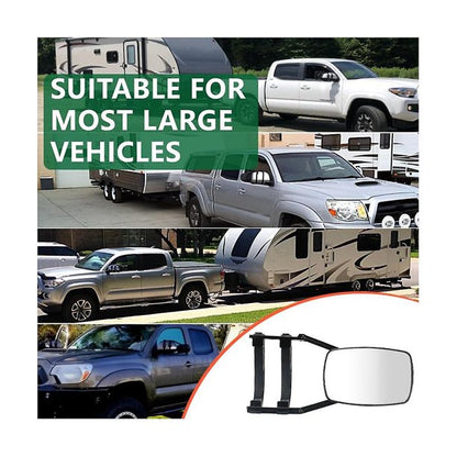 Adjustable Big Size Towing Mirror Clip-on Side Mirror Extension