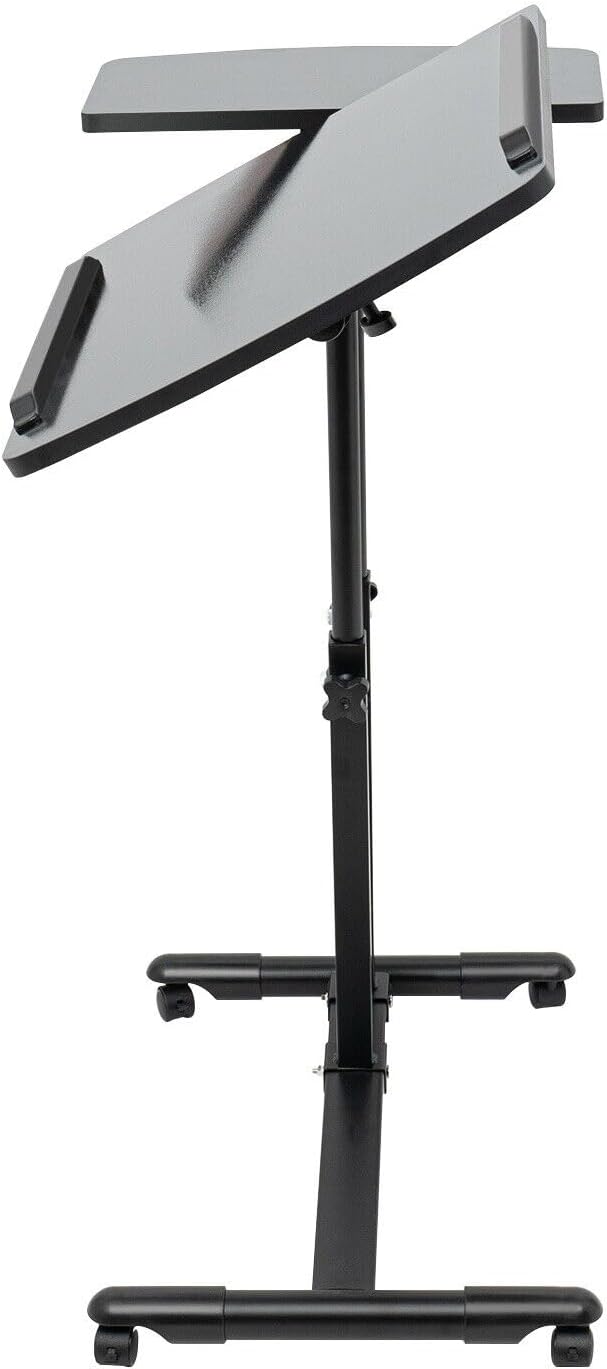 Laptop Table Desk Stand Adjustable Black