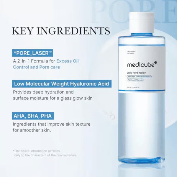 Medicube Zero Pore Toner 250ml