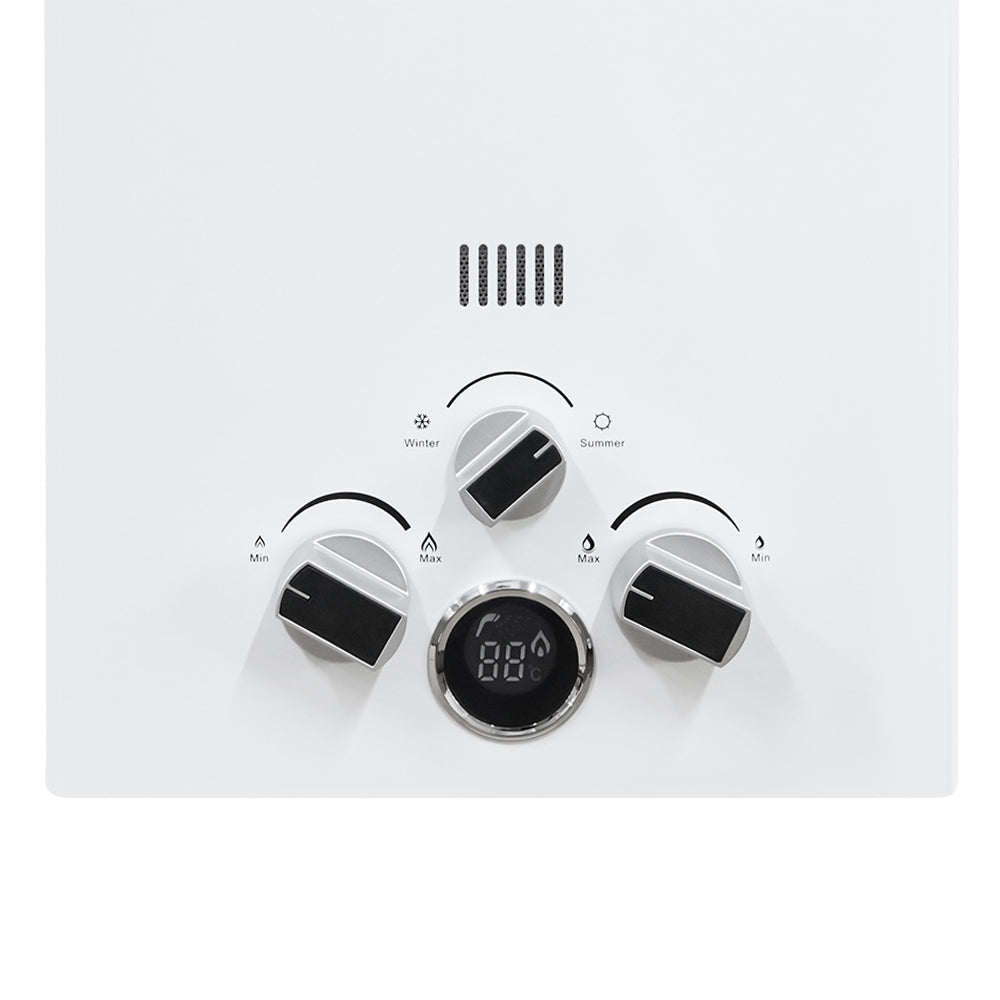 Gas Water Heater 8L + 12V Pump