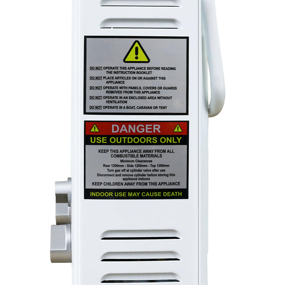 Gas Water Heater 8L + 12V Pump