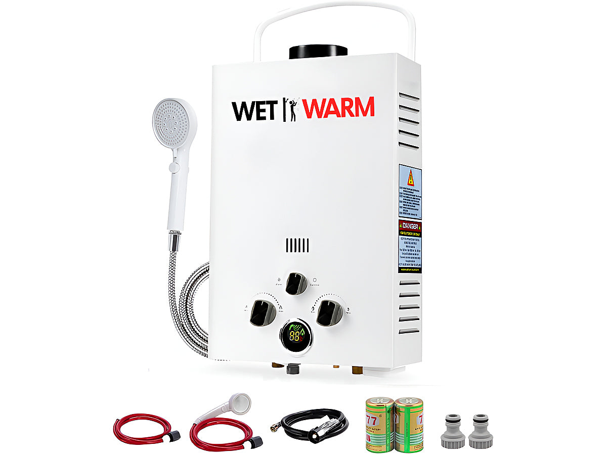 Gas Water Heater 8L + 12V Pump