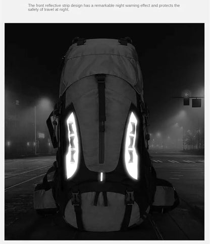 60L Camping & Hiking Backpack – Lightweight Travel Backpack for Outdoor Adventures HNHM1111