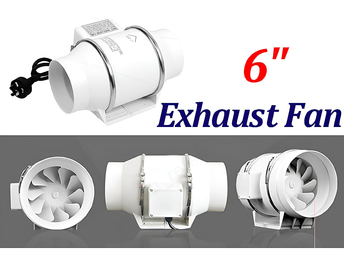 Inline Extractor Fan Exhaust Duct 150MM