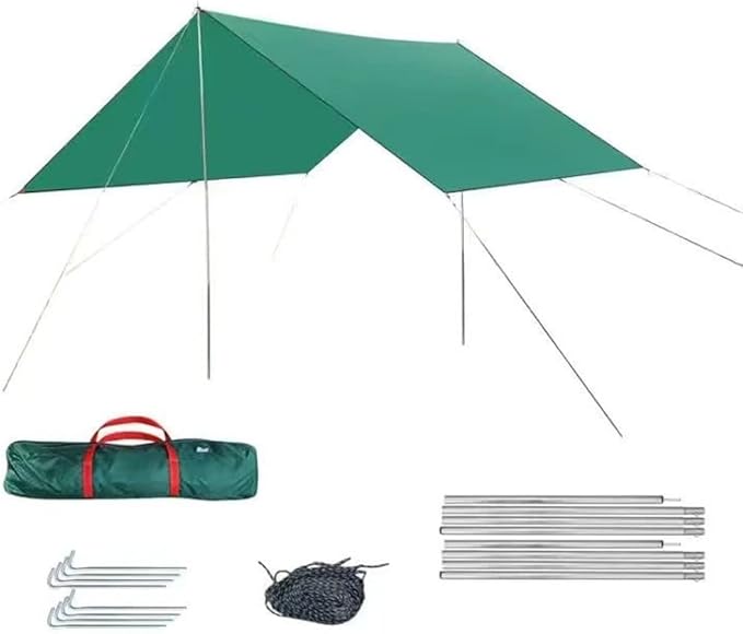 Square Sun Shade Sail – Waterproof Outdoor Canopy for Garden, Patio, and Parties