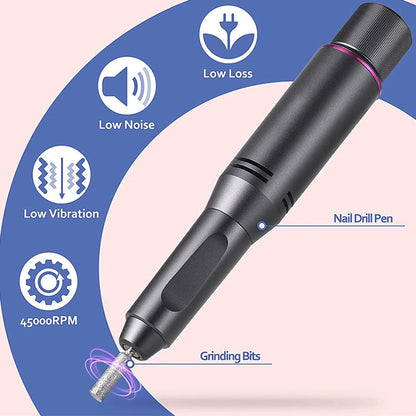 Electric Nail Drill Kit Machine