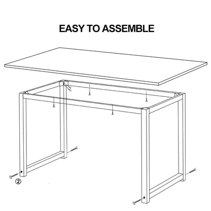 Computer Desk Table White 120cm