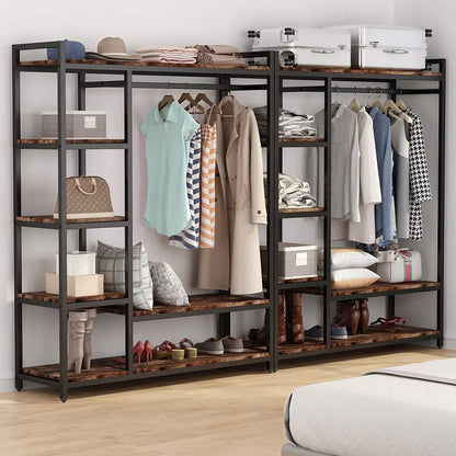 Metal Wardrobe Clothes Rack Clothes Organizer