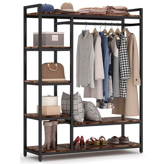 Metal Wardrobe Clothes Rack Clothes Organizer