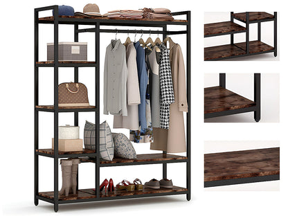 Metal Wardrobe Clothes Rack Clothes Organizer
