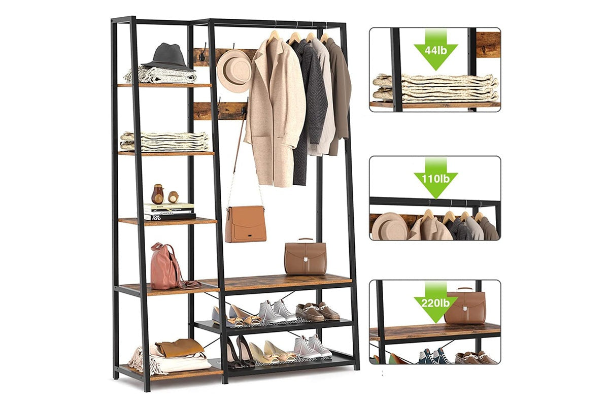 Coat Rack Clothes Rack Wardrobe Clothes Organizer