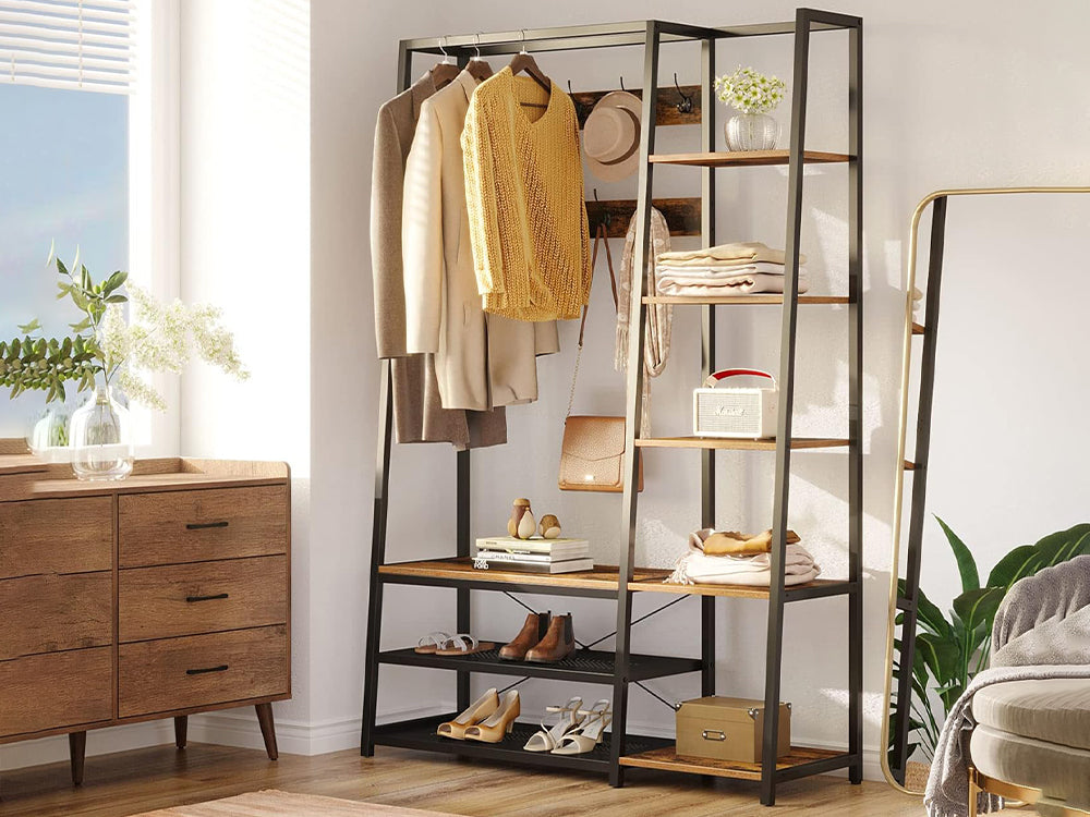 Coat Rack Clothes Rack Wardrobe Clothes Organizer