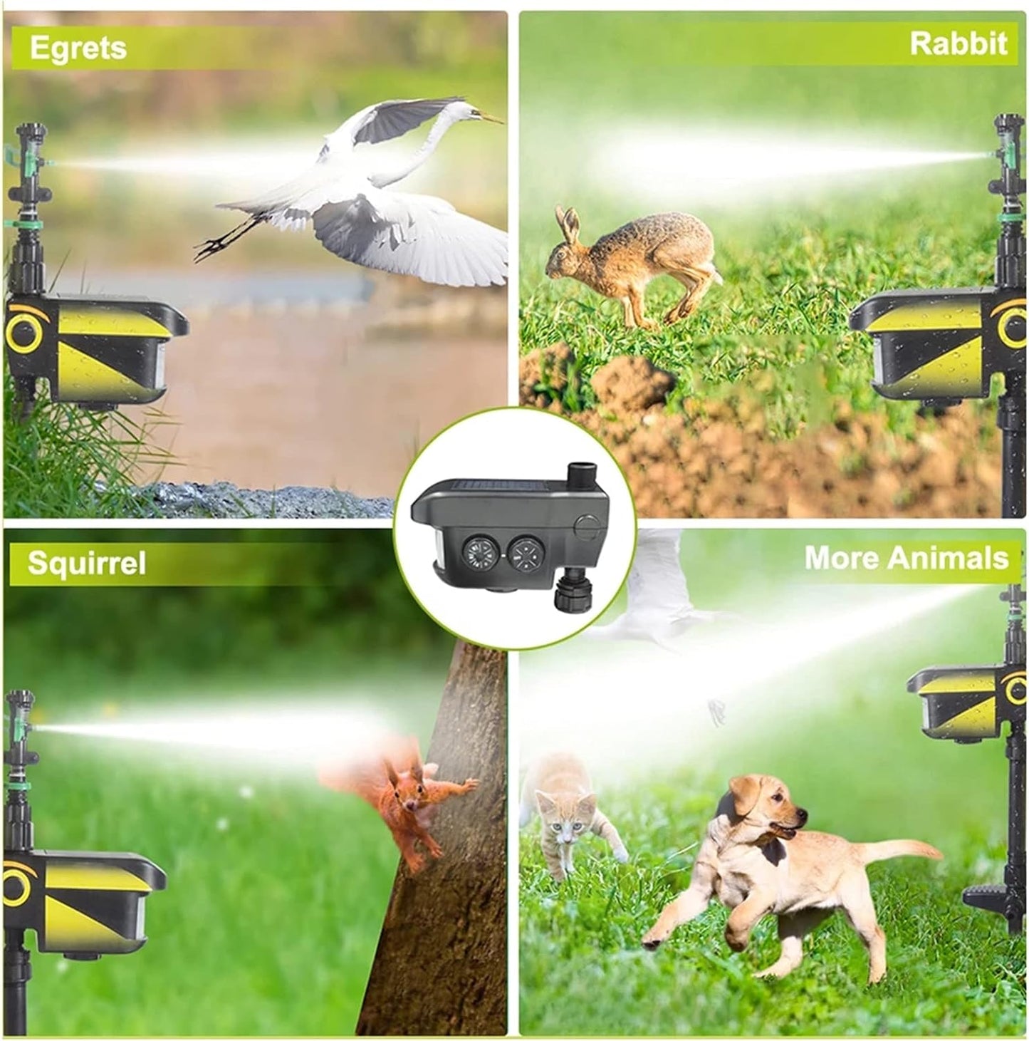 Water Sprinkler Animal Repellent Water Spray Animal Repeller