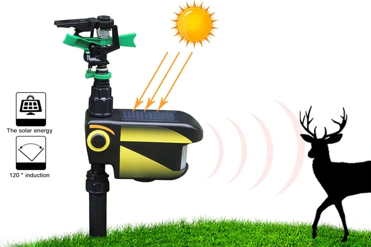Water Sprinkler Animal Repellent Water Spray Animal Repeller