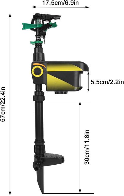 Water Sprinkler Animal Repellent Water Spray Animal Repeller