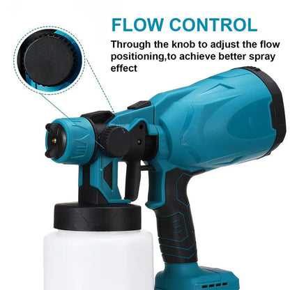Cordless High Pressure Spray Gun Paint Sprayer