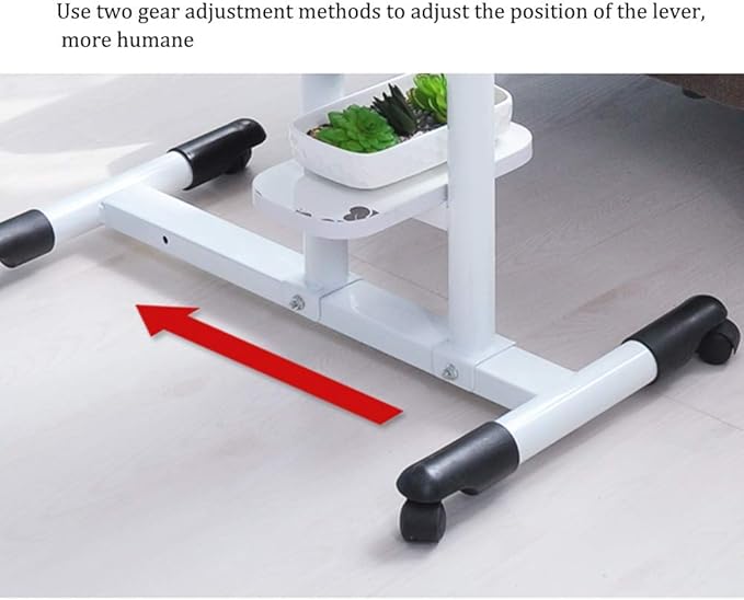 Overbed Laptop Table Desk Stand Adjustable
