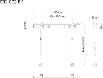 Universal TV Bracket Stand 26"-65"