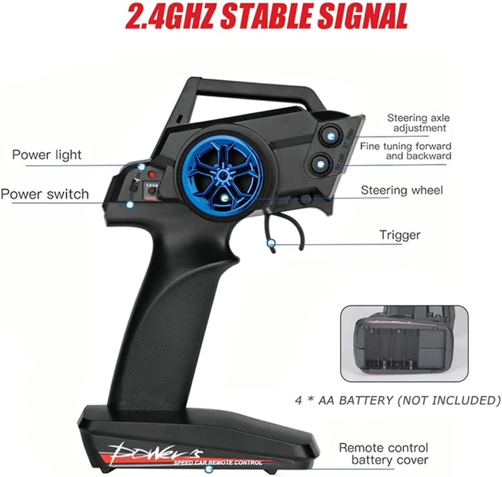 75km/h Brushless Motor and Metal Chassis 4WD Off Road High Speed Racing Car