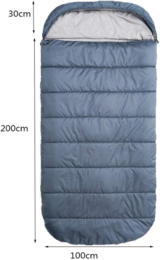 Large Rectangular Sleeping Bag – 230 x 100 cm, Ideal for Camping, Hiking, Picnic & Outdoor Use