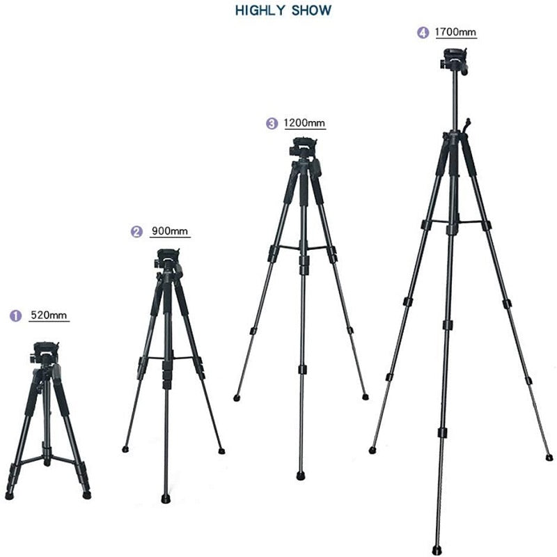 Tripod 1.7m + FREE Carry Bag
