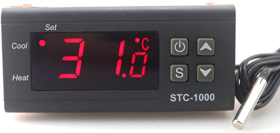 Temperature Controller 110-230V Controller Heating / Cooling