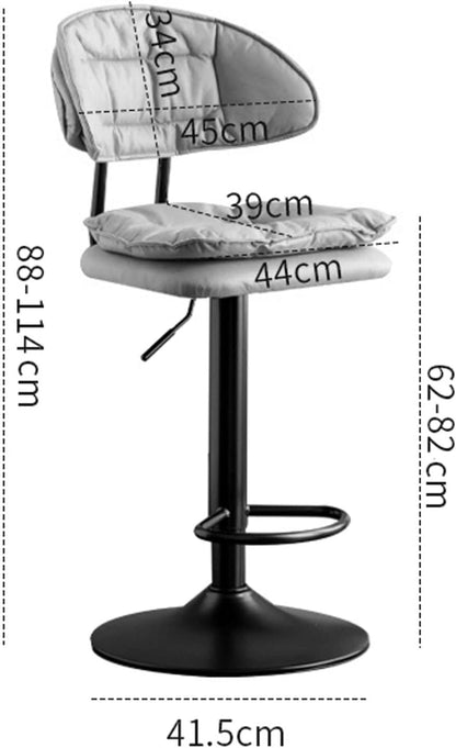 Bar Stools Adjustable Swivel Bar Stools