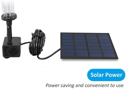 Solar Water Fountain