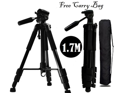Tripod 1.7m + FREE Carry Bag