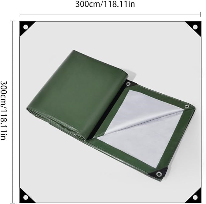 Waterproof Camping Tarp Ground Sheet - UV Protection Reinforced Eyelet Cover ZX7012