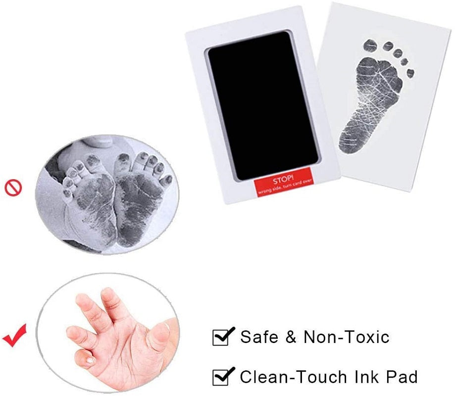 Baby Foot Print Black