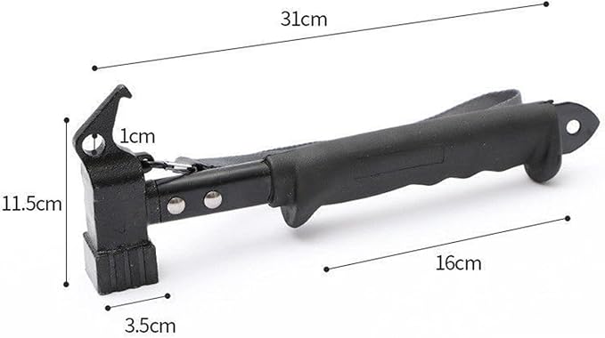 ECOTREK Heavy Duty Tent Hammer – Multi-Function Camping Mallet with Stake Remover JP18809