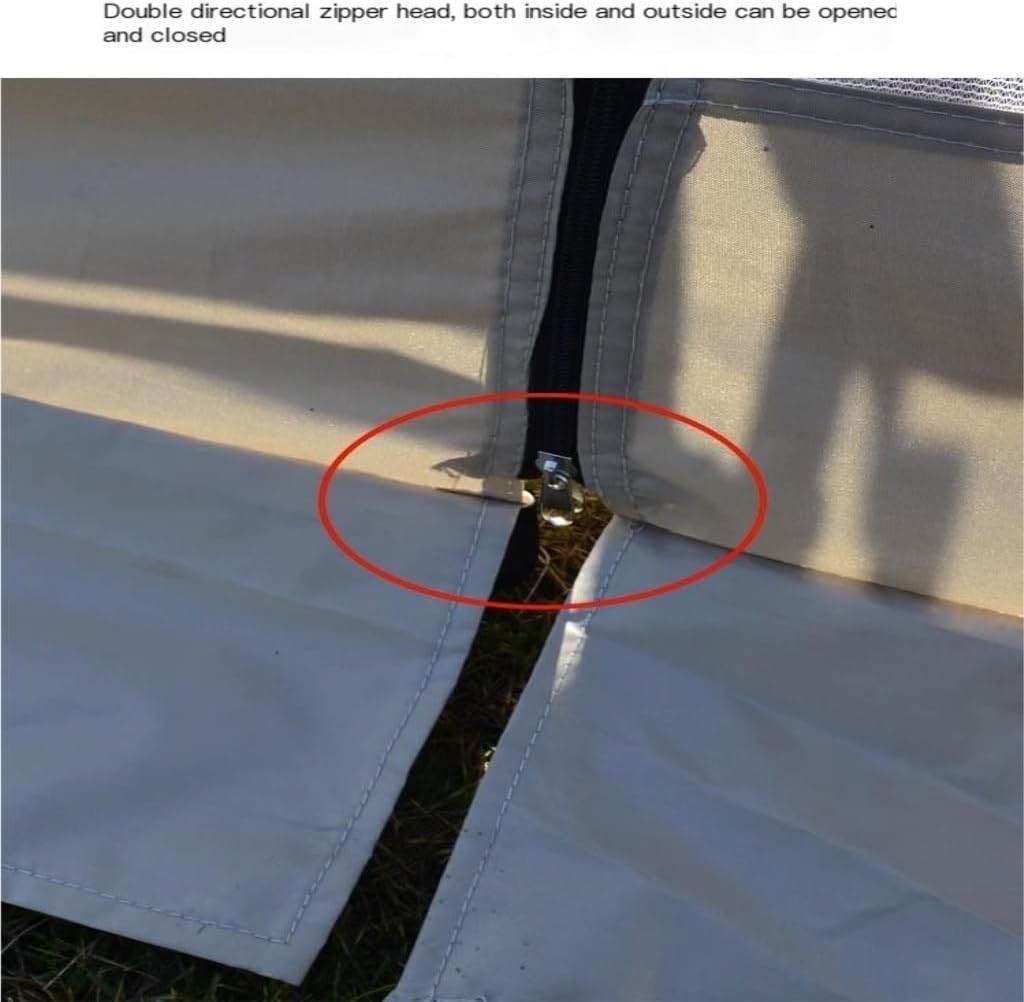 Anti-Mosquito Awning Canopy – Mesh Screen Portable Beach & Camping Tent