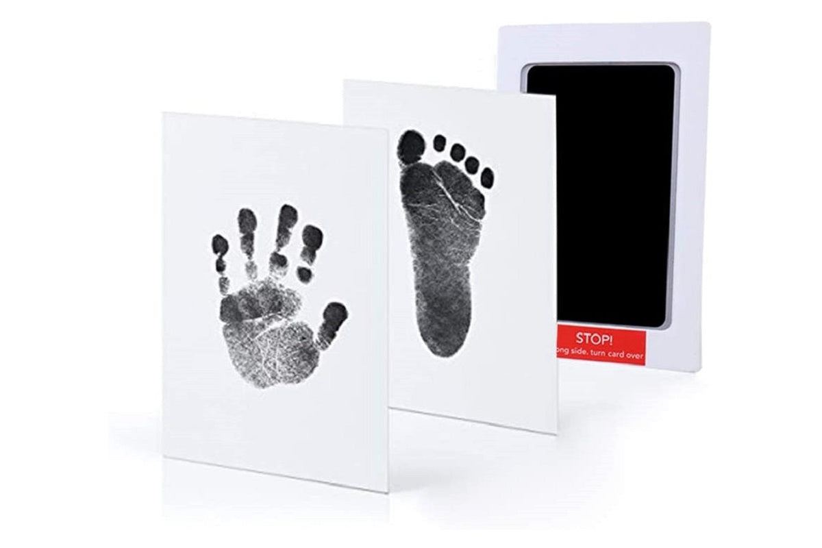 Baby Foot Print Black