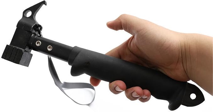 ECOTREK Heavy Duty Tent Hammer – Multi-Function Camping Mallet with Stake Remover JP18809