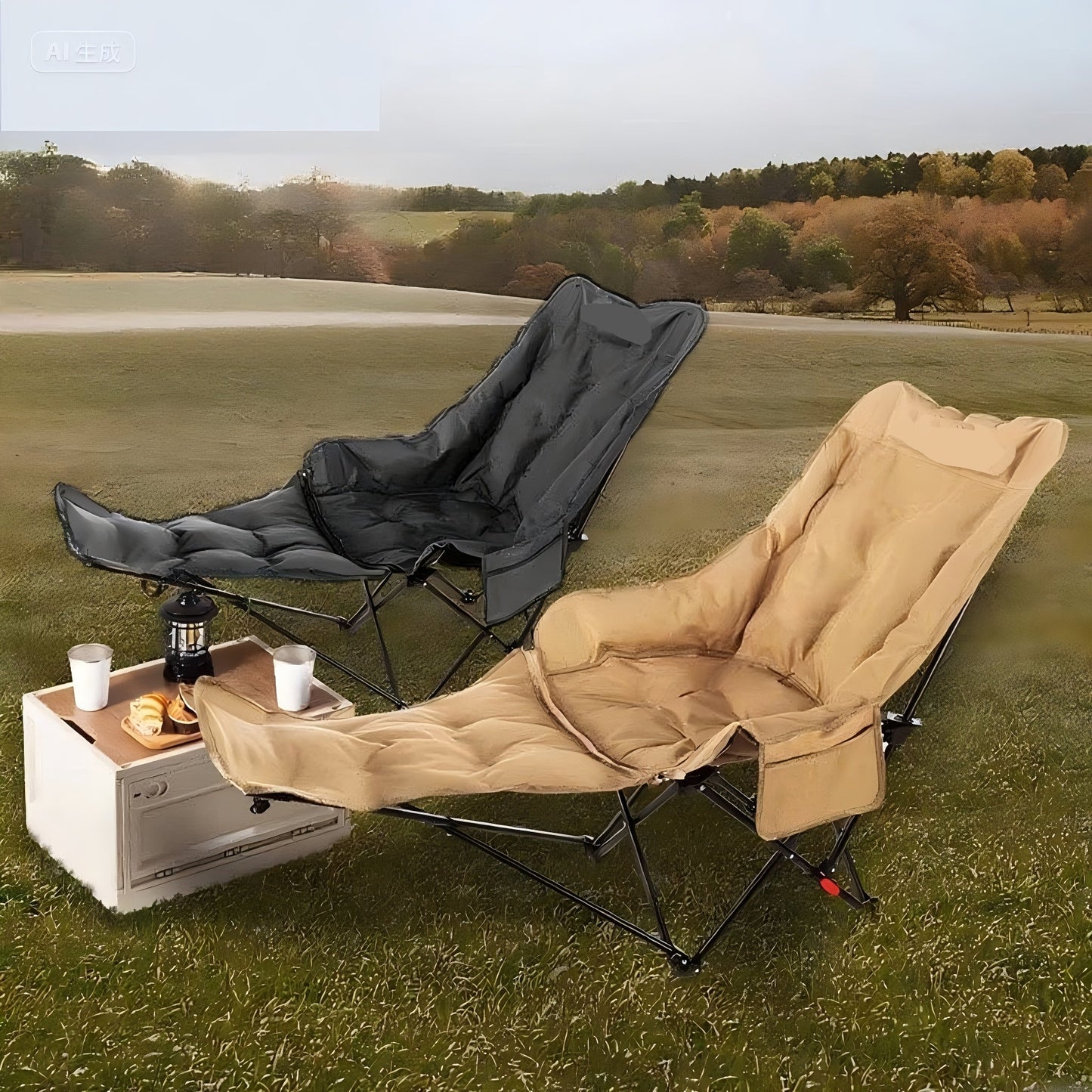 Adjustable Moon Lounge Chair – Folding Reclining Chair