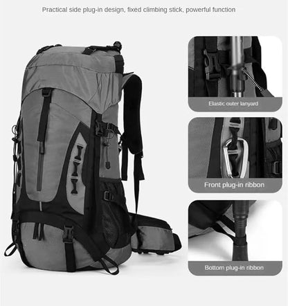 60L Camping & Hiking Backpack – Lightweight Travel Backpack for Outdoor Adventures HNHM1111