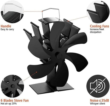 Stove Fan Heat Powered Stove Fan