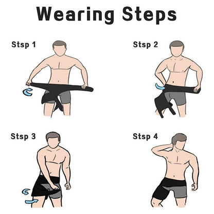Groin Support Hip Brace Compression Groin Wrap for Thigh Hamstring