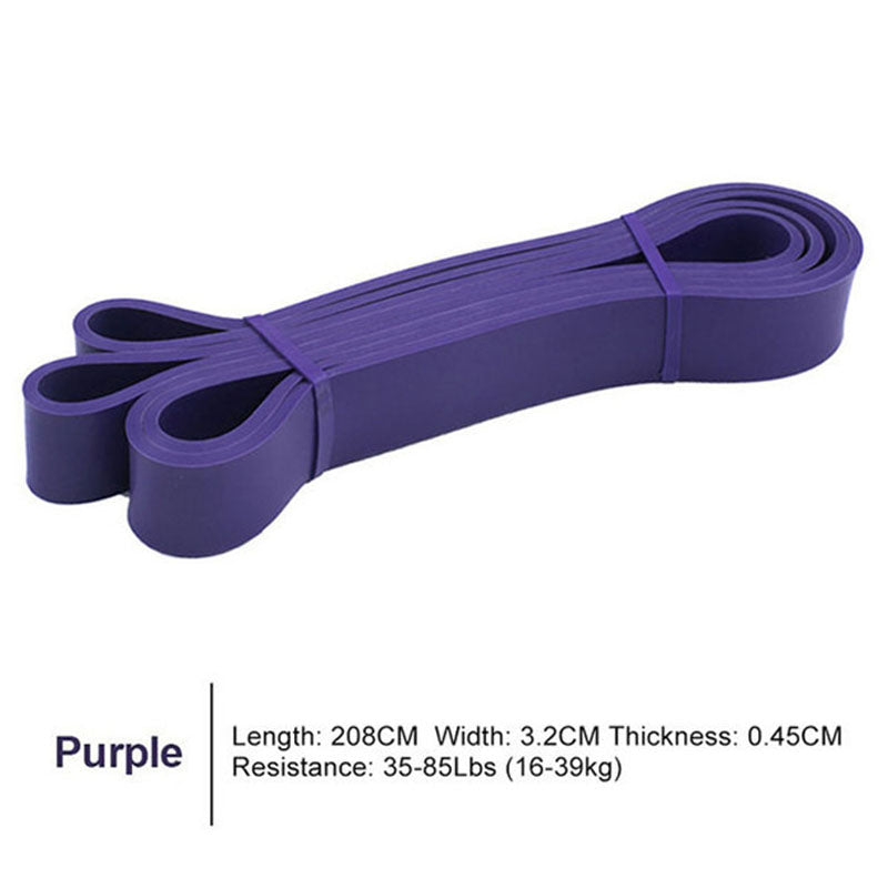 4Pcs Resistance Bands Exercise Yoga Pilates Rubber Fitness Training