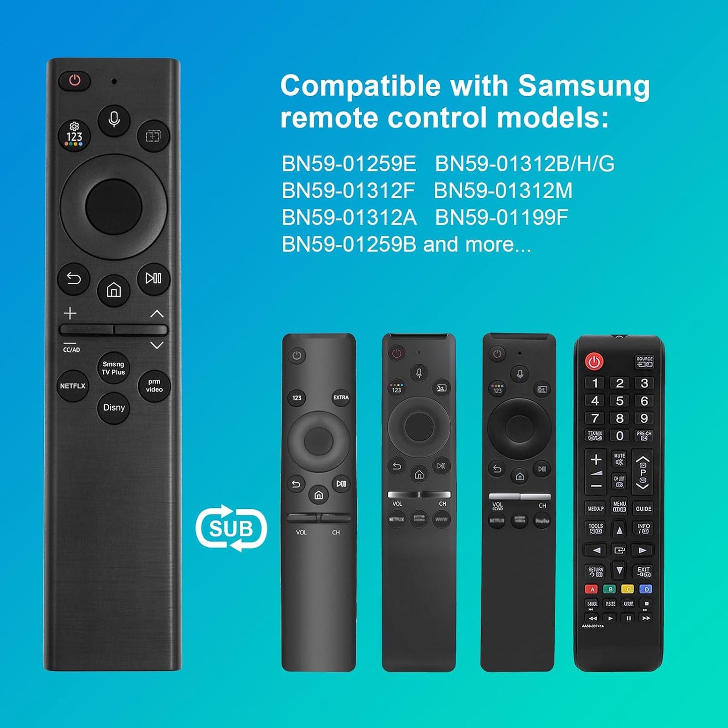 Universal Samsung TV Remote