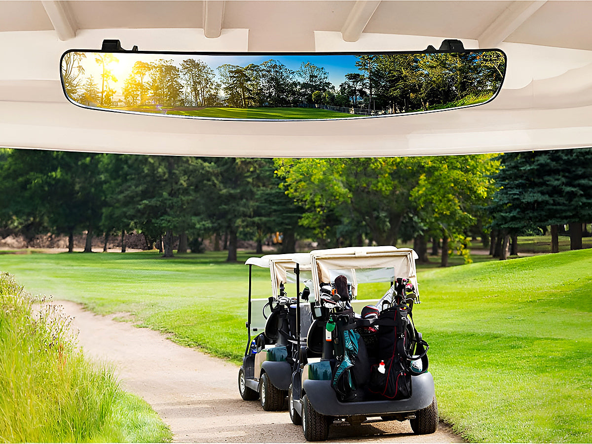 Golf Cart Rear View Mirror For Club Car EZ GO Yamaha And Others