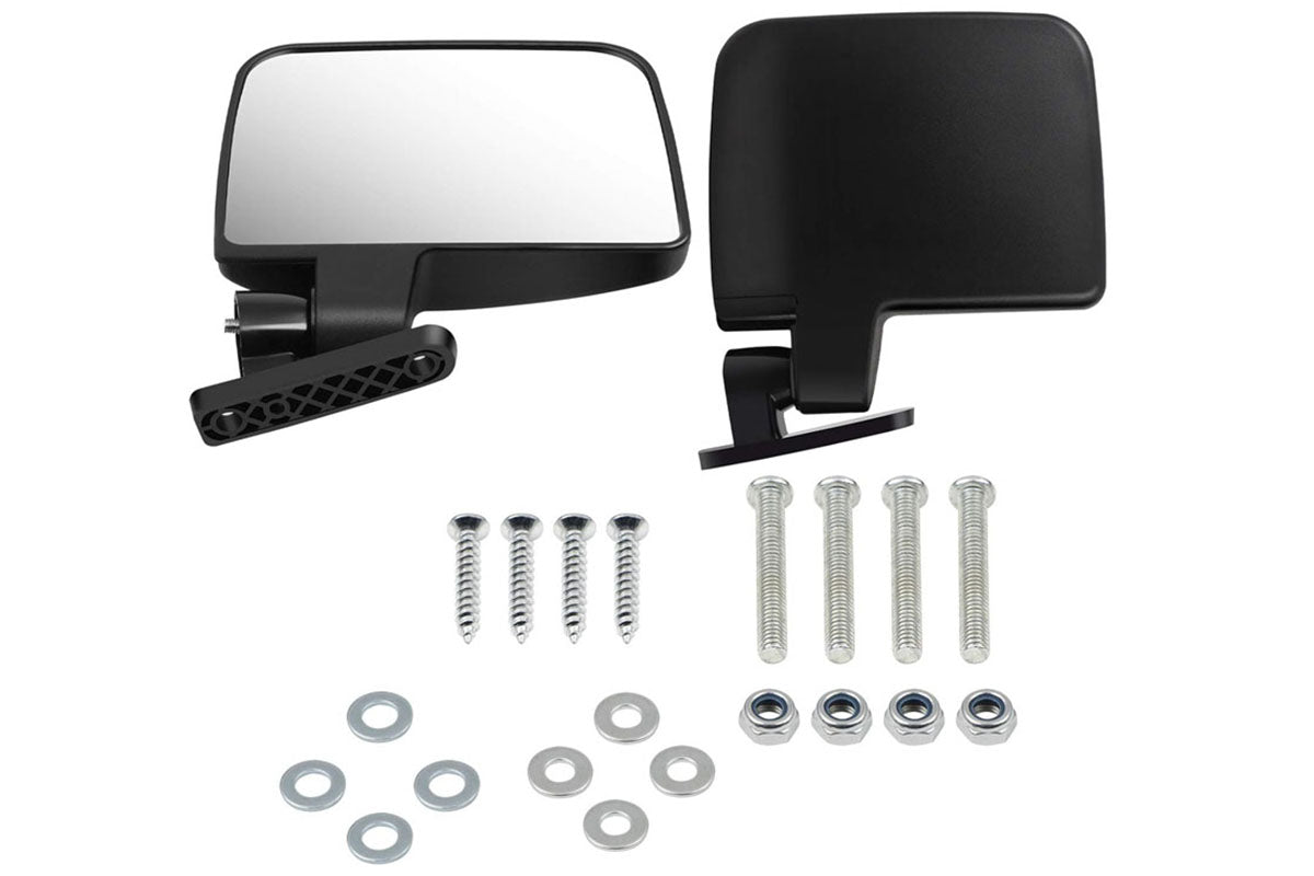 Golf Cart Side Mirrors, Rear View Mirror for Club Car EZGO Yamaha